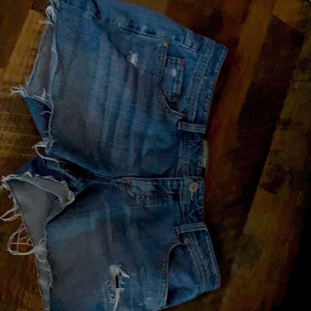 Aeropostale, mid cut, ripped jeans